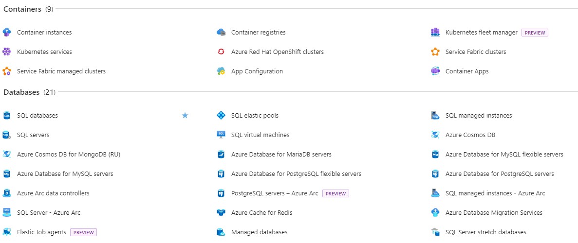 Azure_Containers_Databases