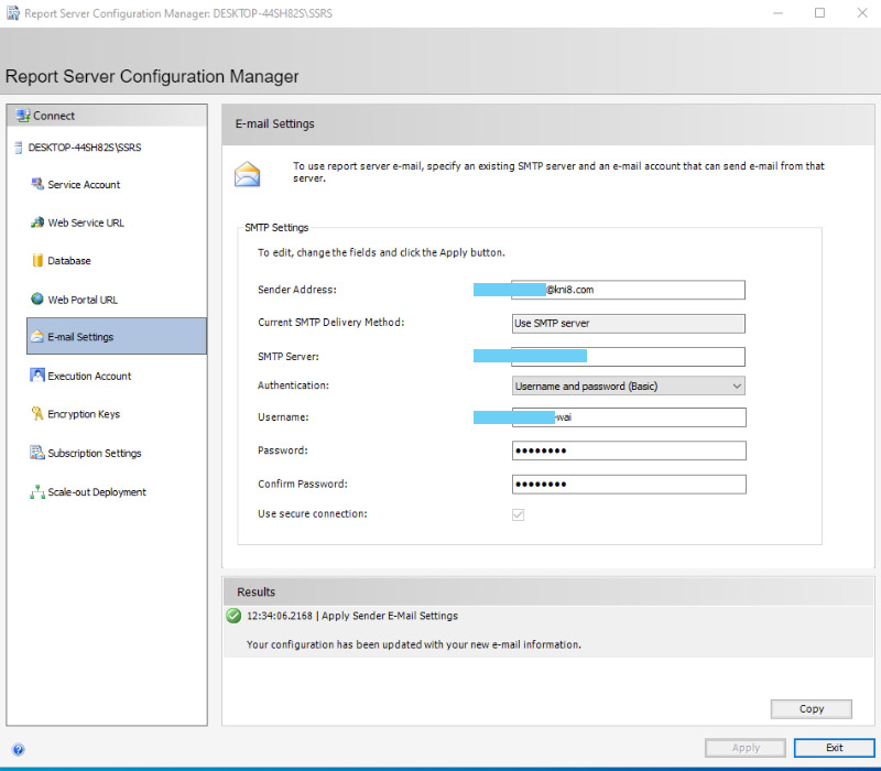 SSRS_setting_E-mail_setting2