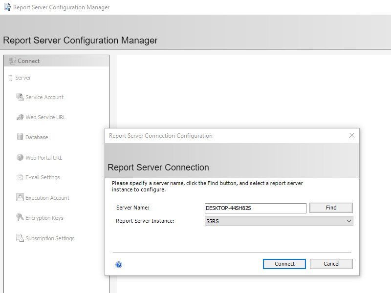 SSRS_setting_server_configuration