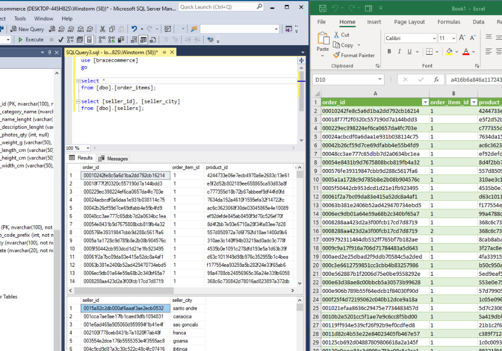 T-SQL_sql_query-connect-excel-sametime