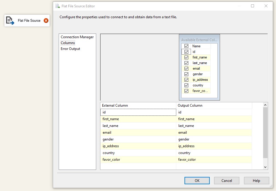 SSIS_flat_file_Source_select3